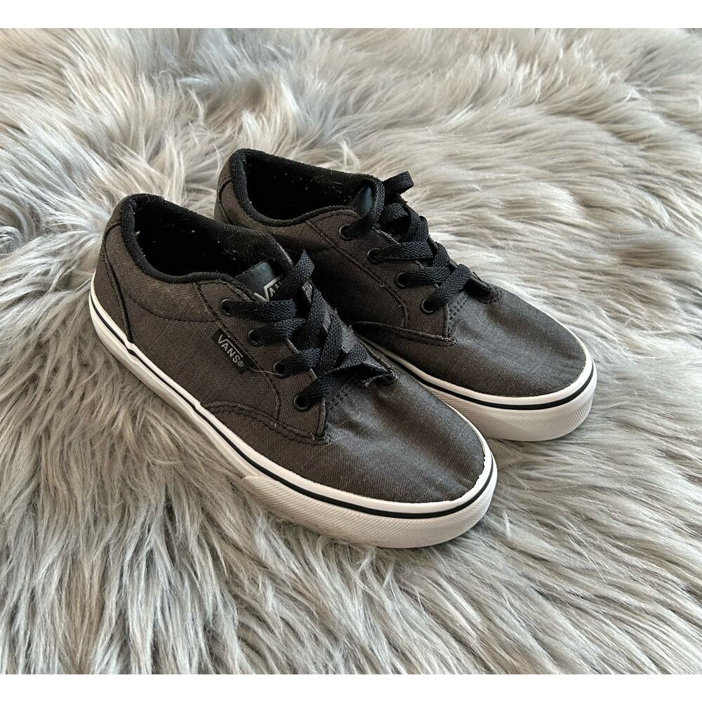 Vans Off The Wall Atwood Grey Sneakers Sz 1Youth‎